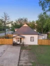 Overhead view of home and lot of 1401 S Lowry St, Stillwater, OK 74074